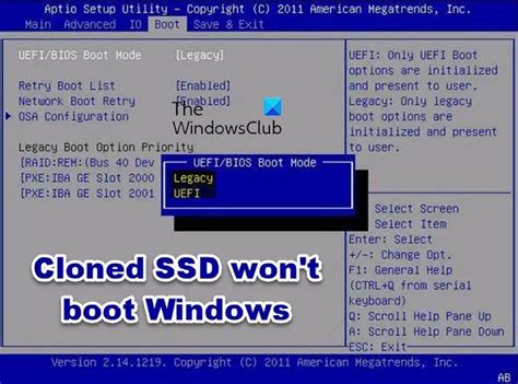 cloned ssd no boot order in bios|ssd not detected boot order.